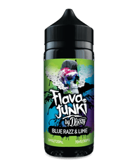 Flava Junki - Blue Razz & Lime - 100ml - Shortfill