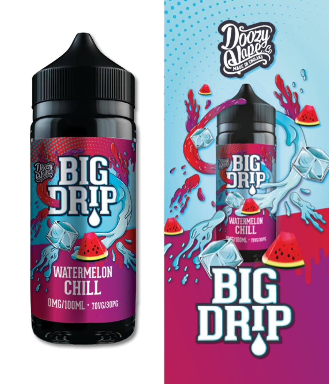 Big Drip - Watermelon Chill - 100ml - Shortfill