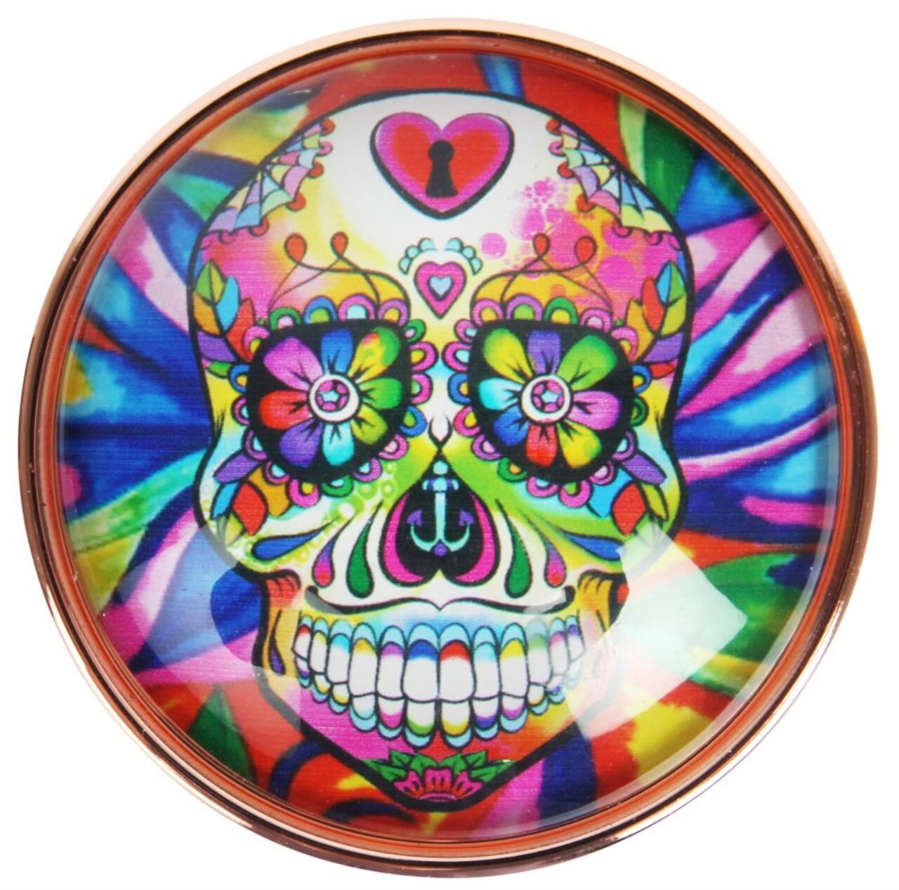 Grinder Skull Rosegold 4er 65mm