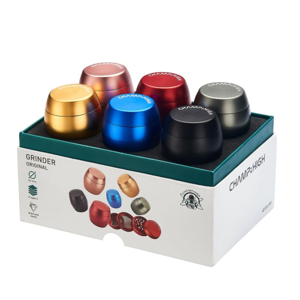 CHAMP High Original Grinder 4er 40mm 6 Stk.