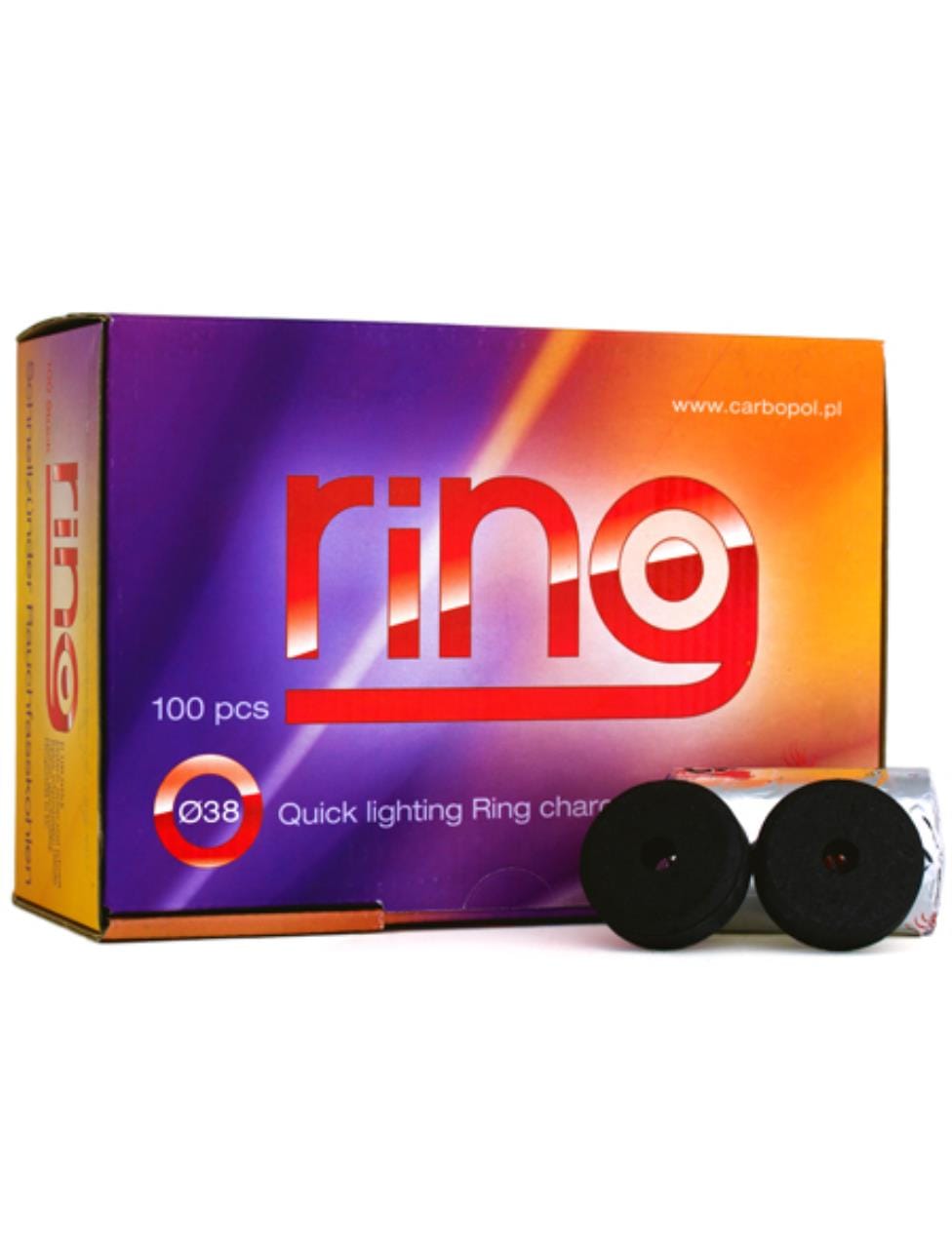 Kohle Ring Carbopol 38mm (20x5)