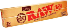 RAW Prerolled Cones 109mm, für Six Shooter QT 32 Stk.