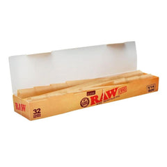 RAW Prerolled Cones 109mm, für Six Shooter QT 32 Stk.