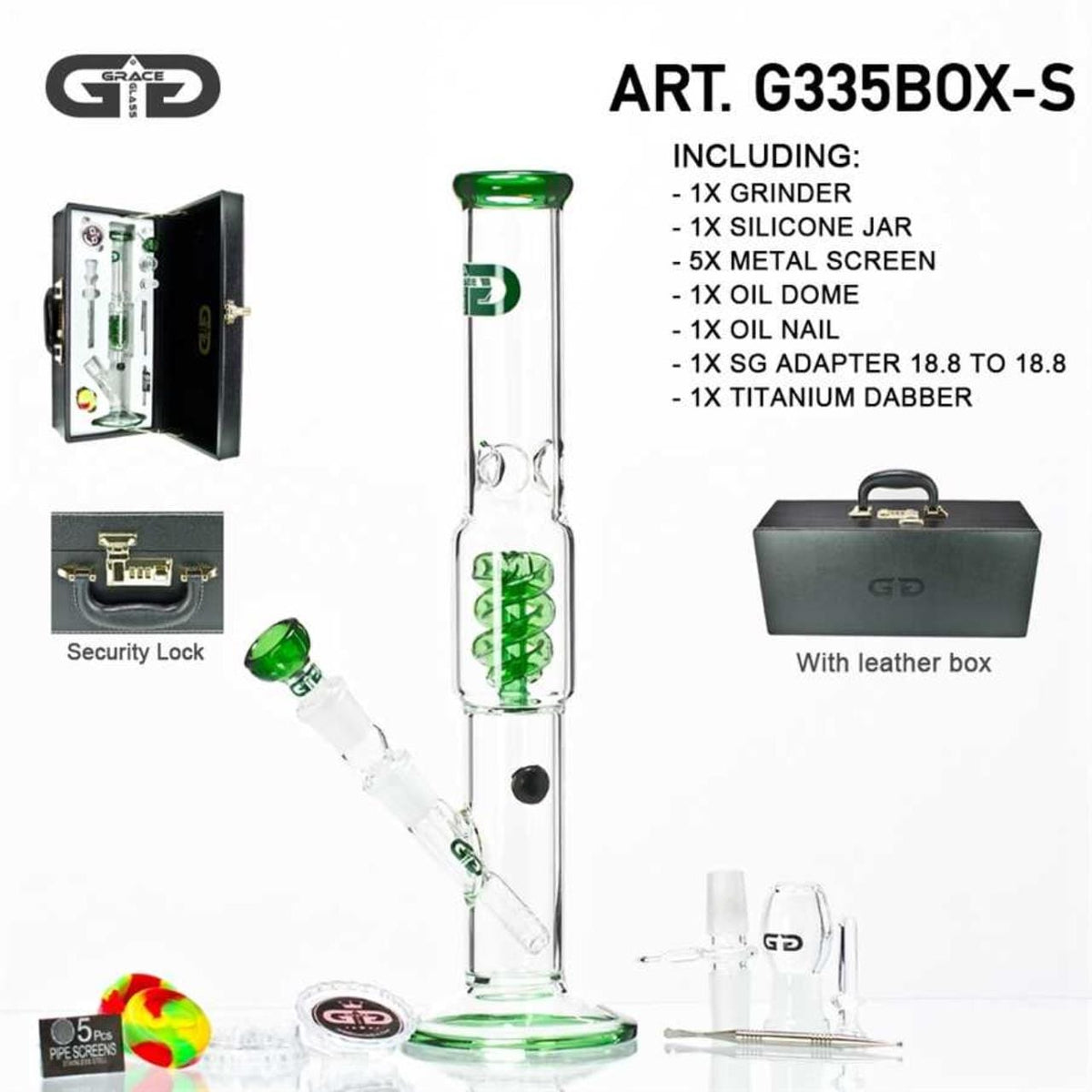 Cane GG Bong Green