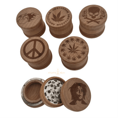 Grinder Wood 3 Parts 6 Stk.