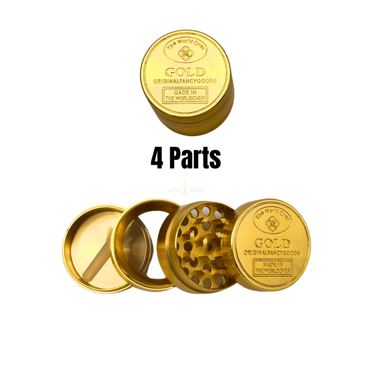 Grinder Goldbar 4 teilig 40mm 12 Stk.