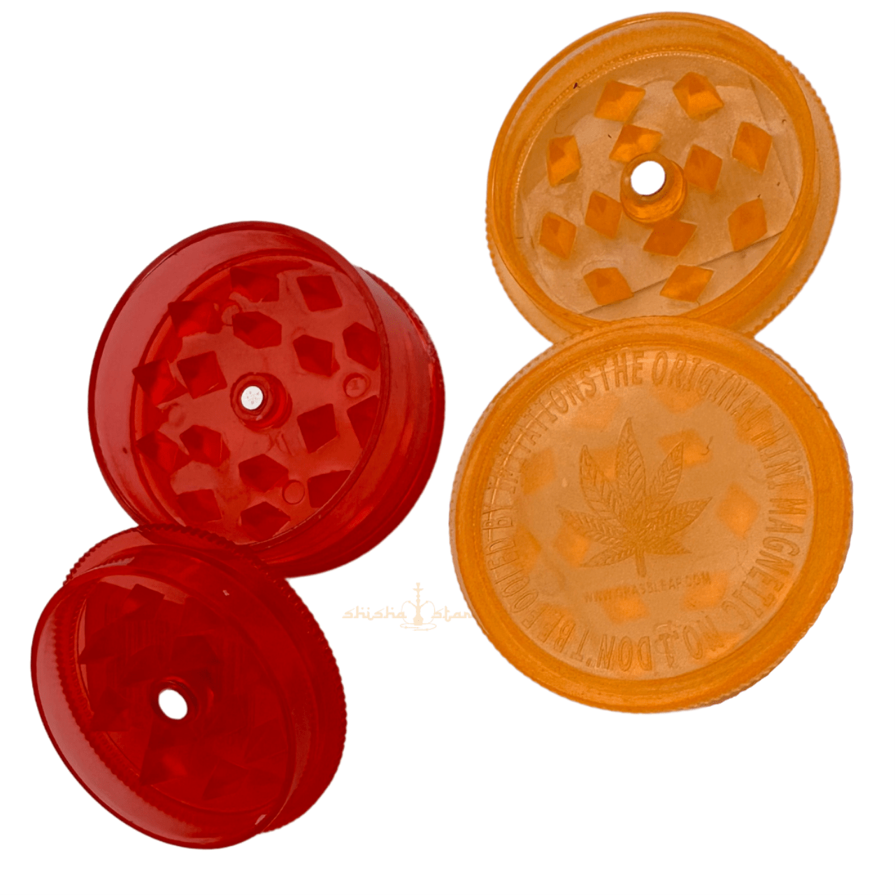 STARSMOKE Grinder Plastic 40mm 2 Parts 48 Stk.