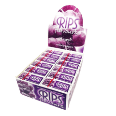 Rips Papers Grape Flavour, 24 Rolls