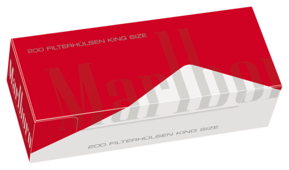 Marlboro Hülse Rot 200er