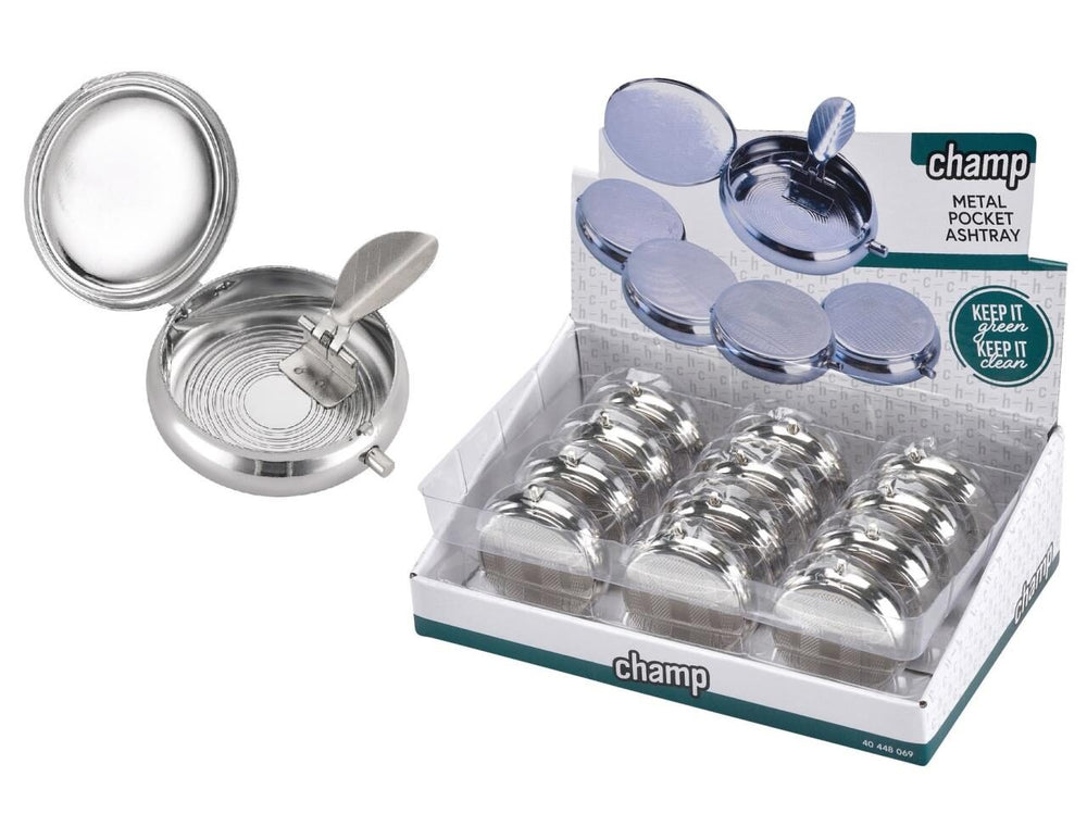 Champ Metal Pocket Ashtray