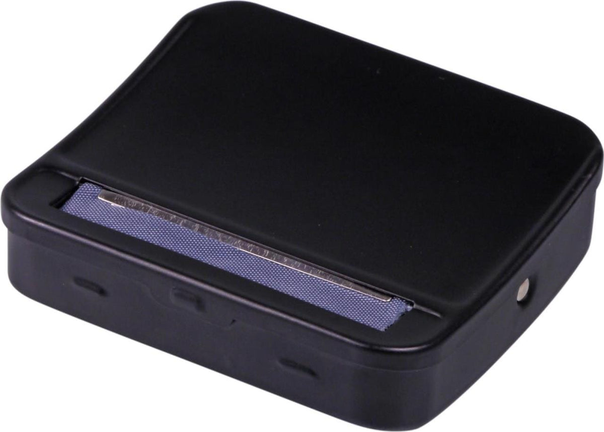 Zigarettenrollbox aus Metall Schwarz 6 Stk.
