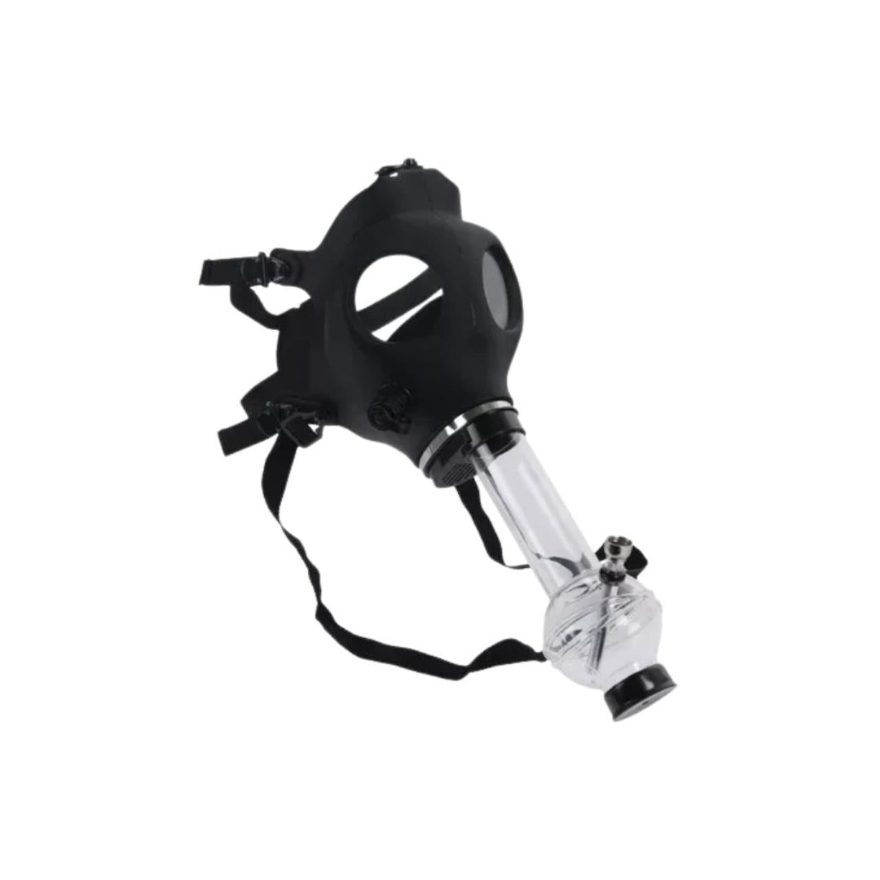 Gasmaske  Mit Acrylbong - Black/Transparent