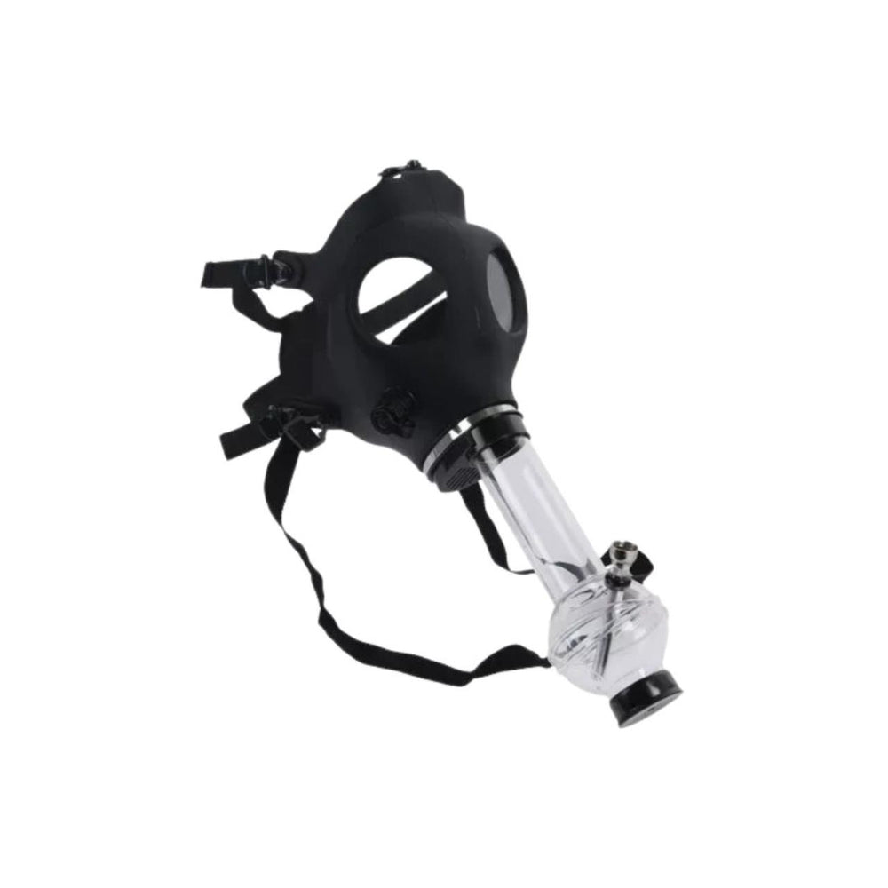 Gasmaske  Mit Acrylbong - Black/Transparent