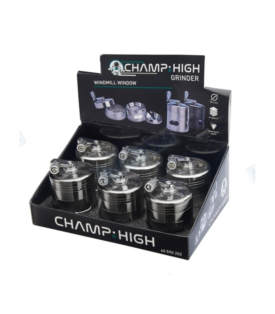 CHAMP High Windmill Grinder  4tlg. 6 Stk.
