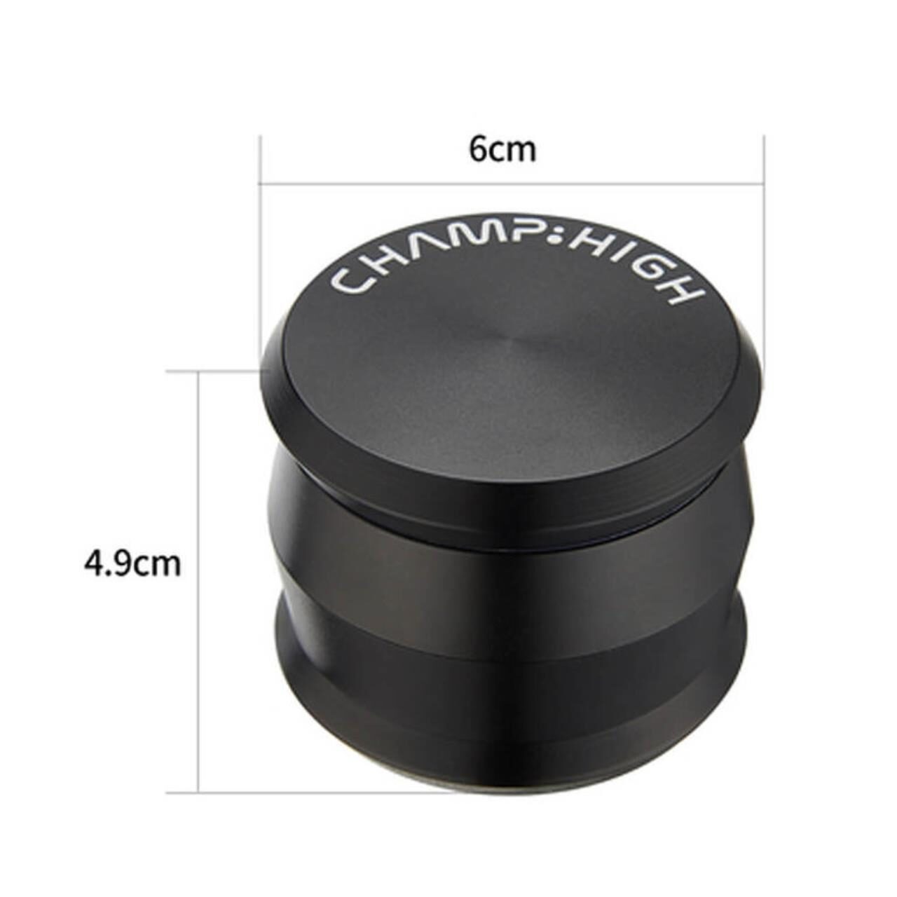 CHAMP High Alu Grinder 60mm - Black