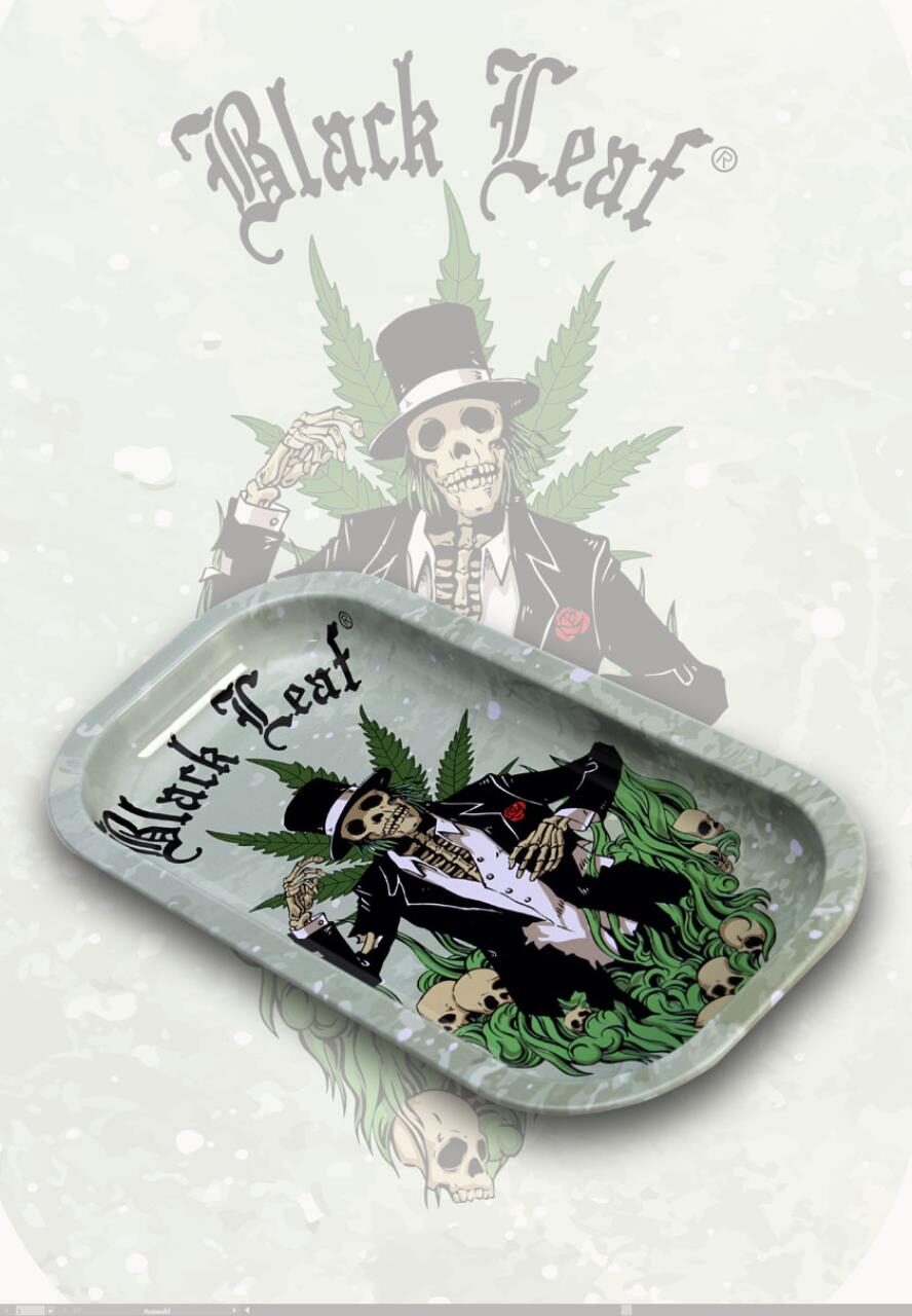 Black Leaf Hempmaster  Mixing Tray 206X105X18mm Metall