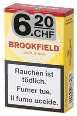 Brookfield Gold Blend Box Cigarettes 10X20