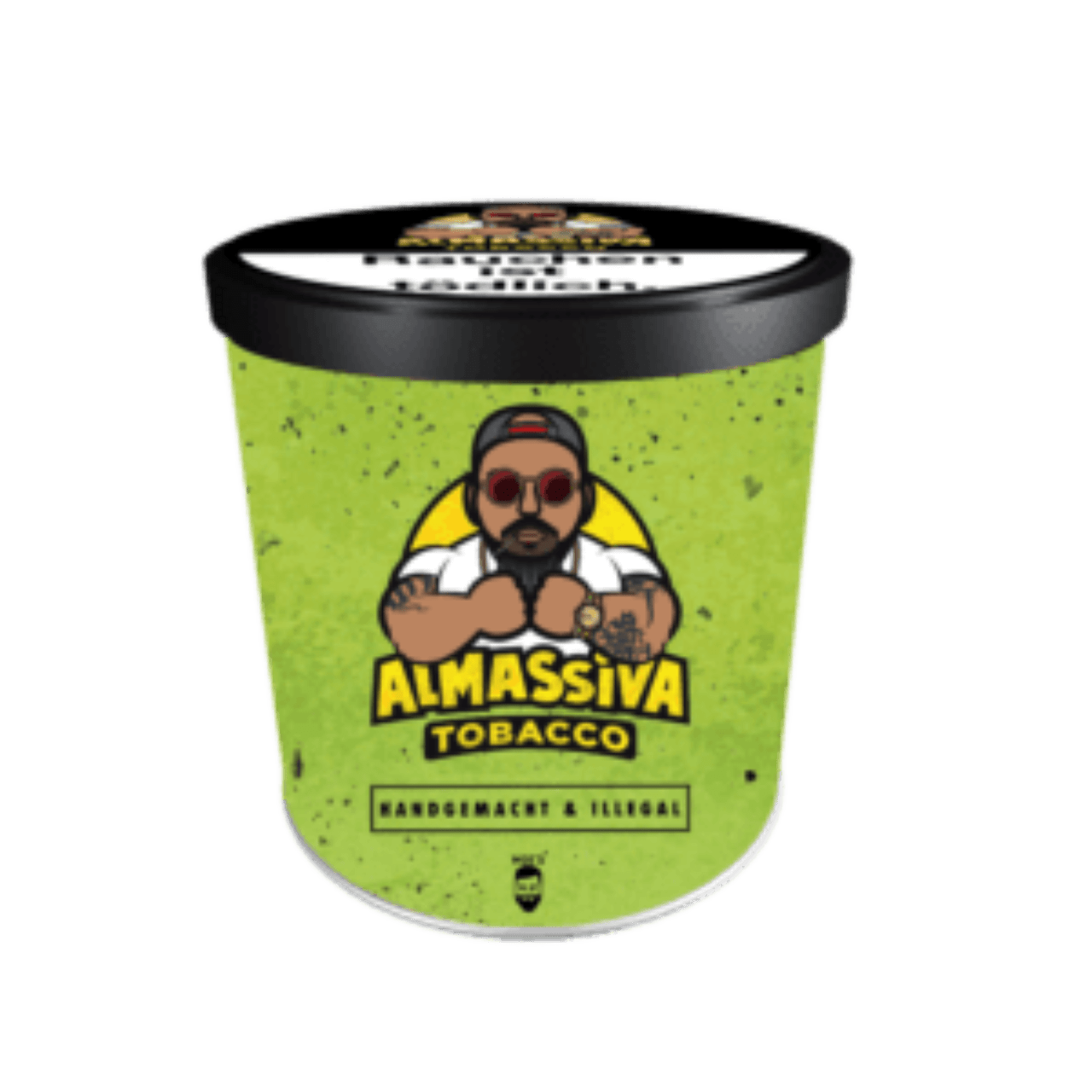 Al Massiva Shisha Tabak - Handgemacht & Illegal  200g
