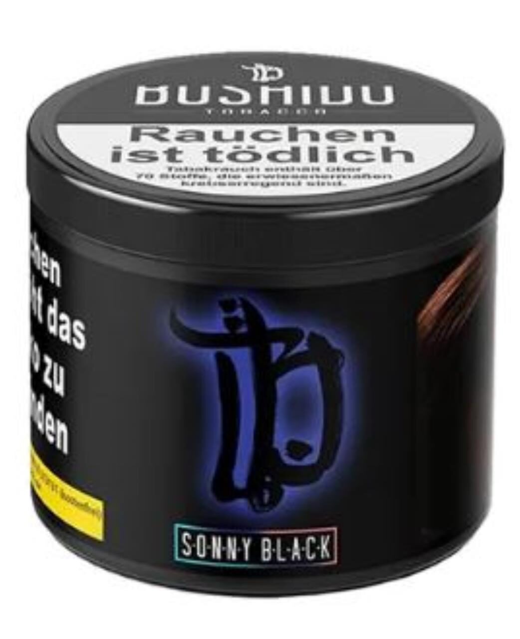 Bushido Shisha Tabak Sonny Black 200g
