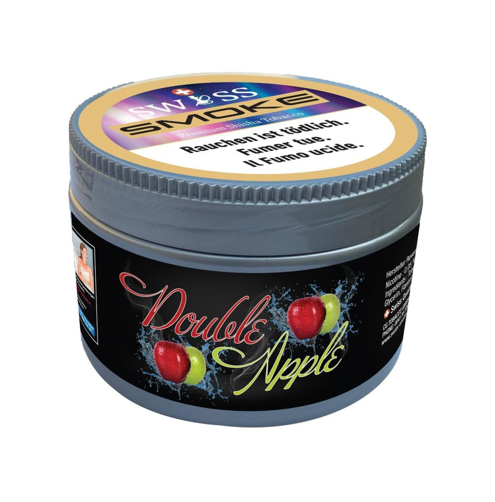 Swiss Smoke Shisha Tabak - Double Apple 100g