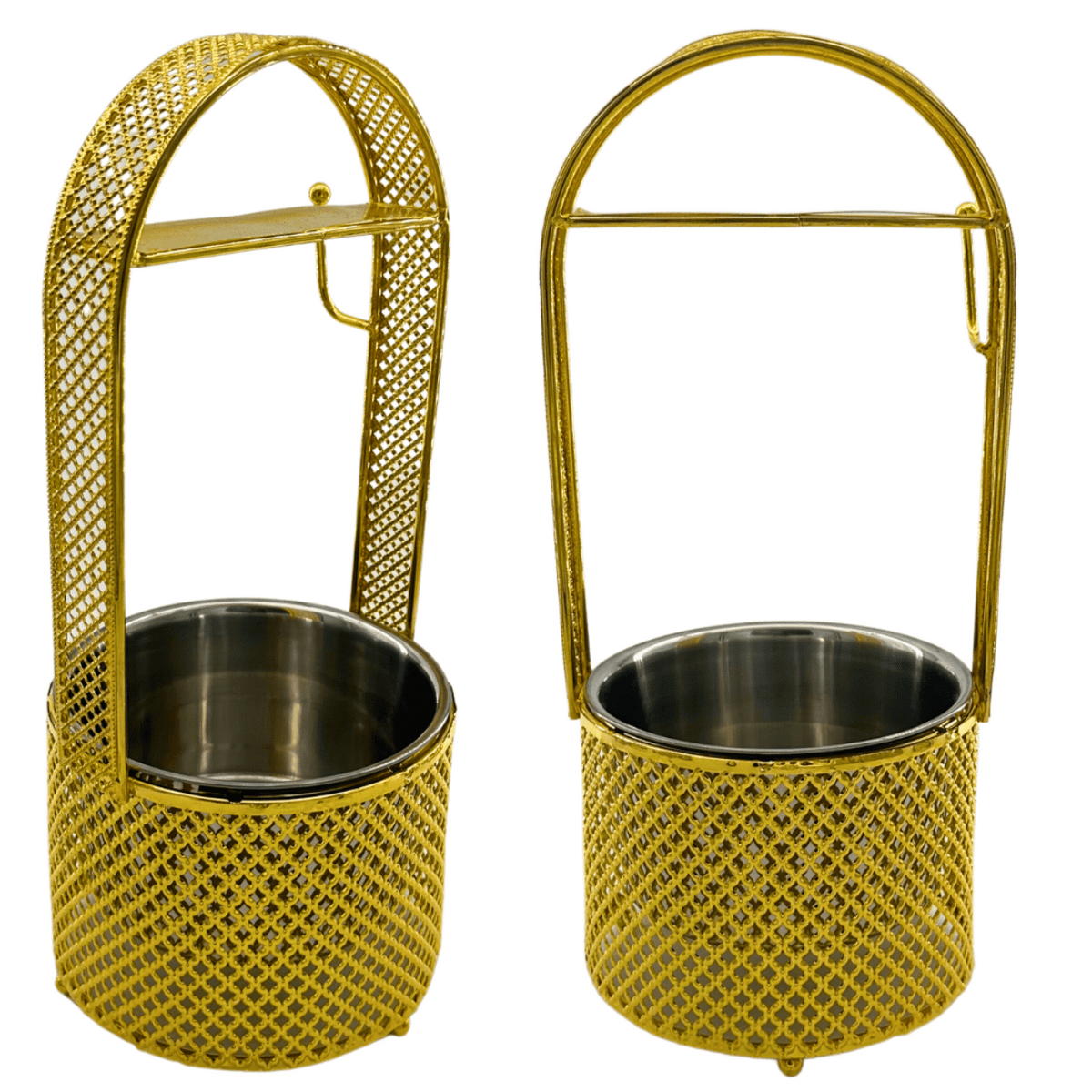 Kohlebehälter Gold Klein