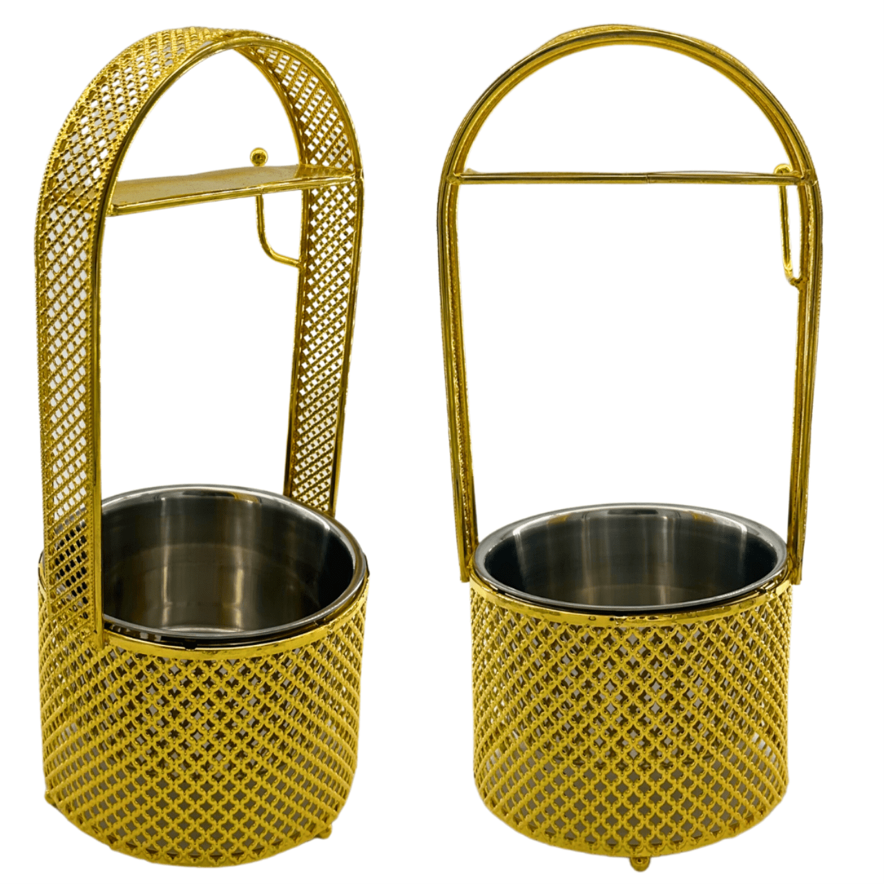 Kohlebehälter Gold Mittel