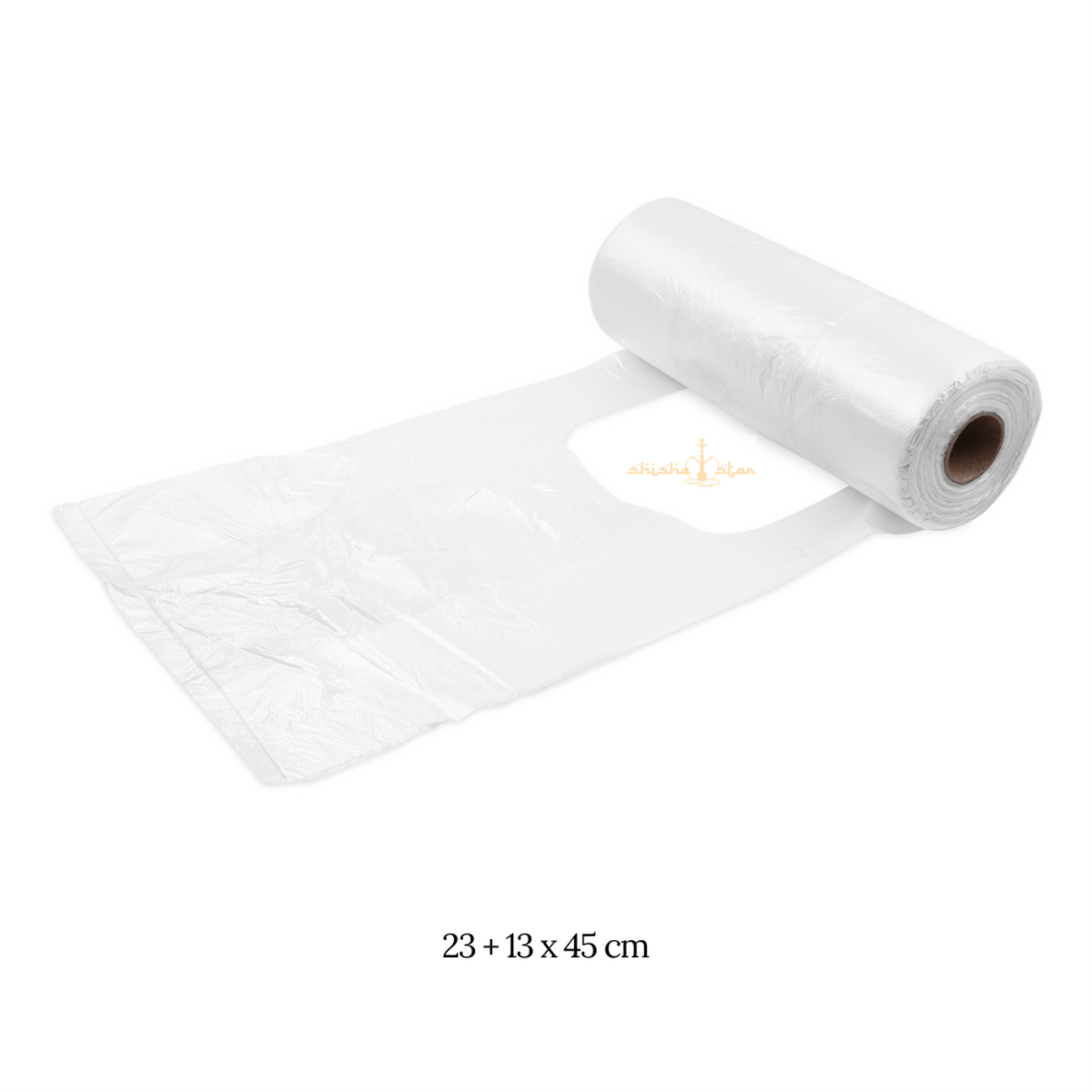 Knotenbeutel (HDPE) gerollt transparent – 8 x 250 Stück