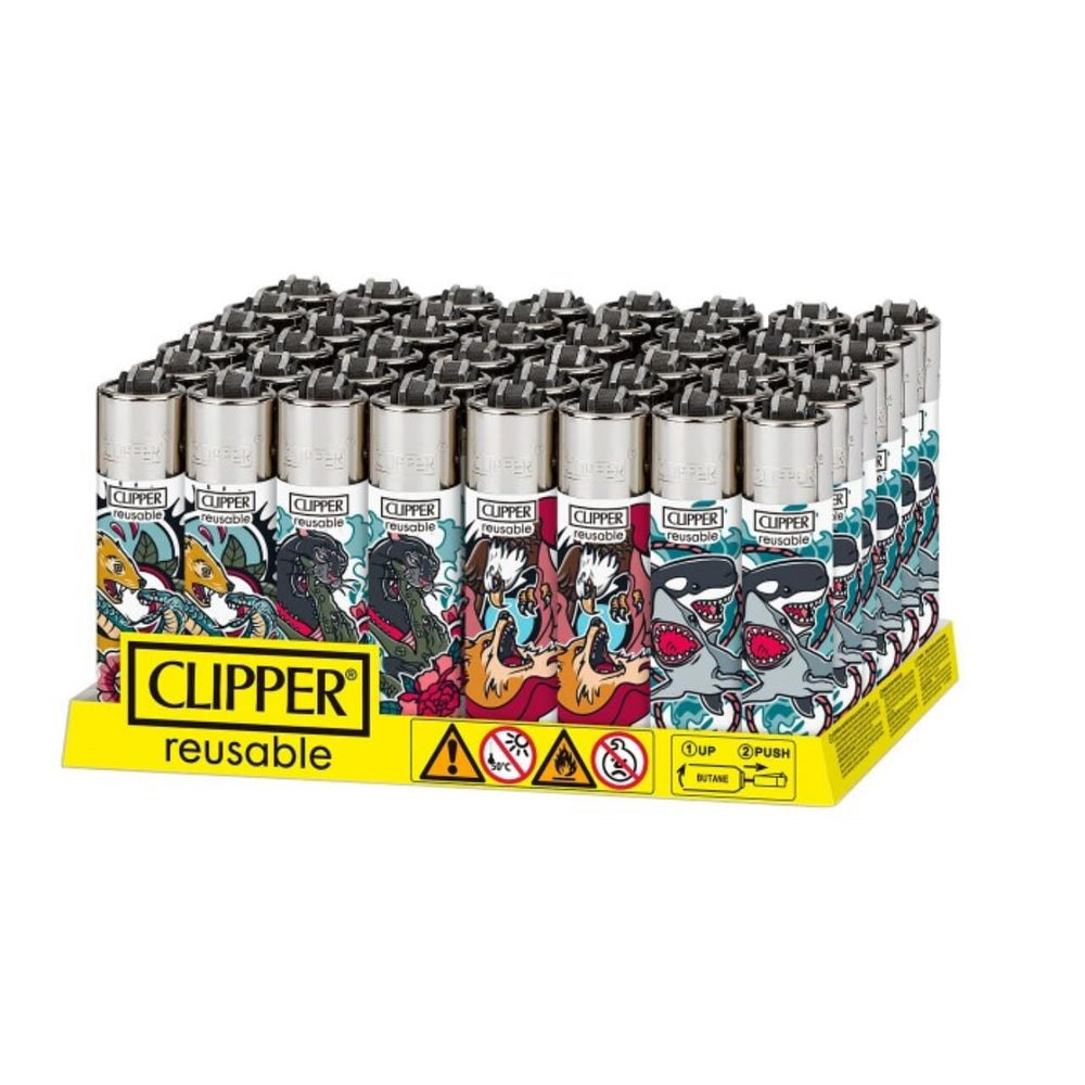 Clipper Feuerzeug Battle Tattoo 48 Stk.