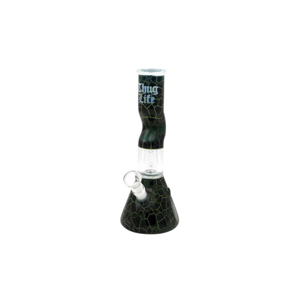 Thug Life Glasbong Sonderserie – H: 23 cm / Ø: 28 mm / SG: 14.5 mm
