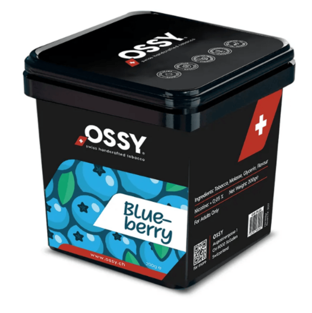 Ossy Smoke Shisha Tabak - Blueberry 200g