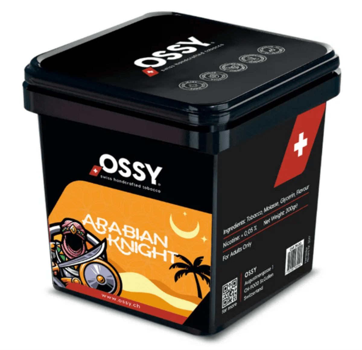 Ossy Smoke Shisha Tabak - Arabian Knight 200g