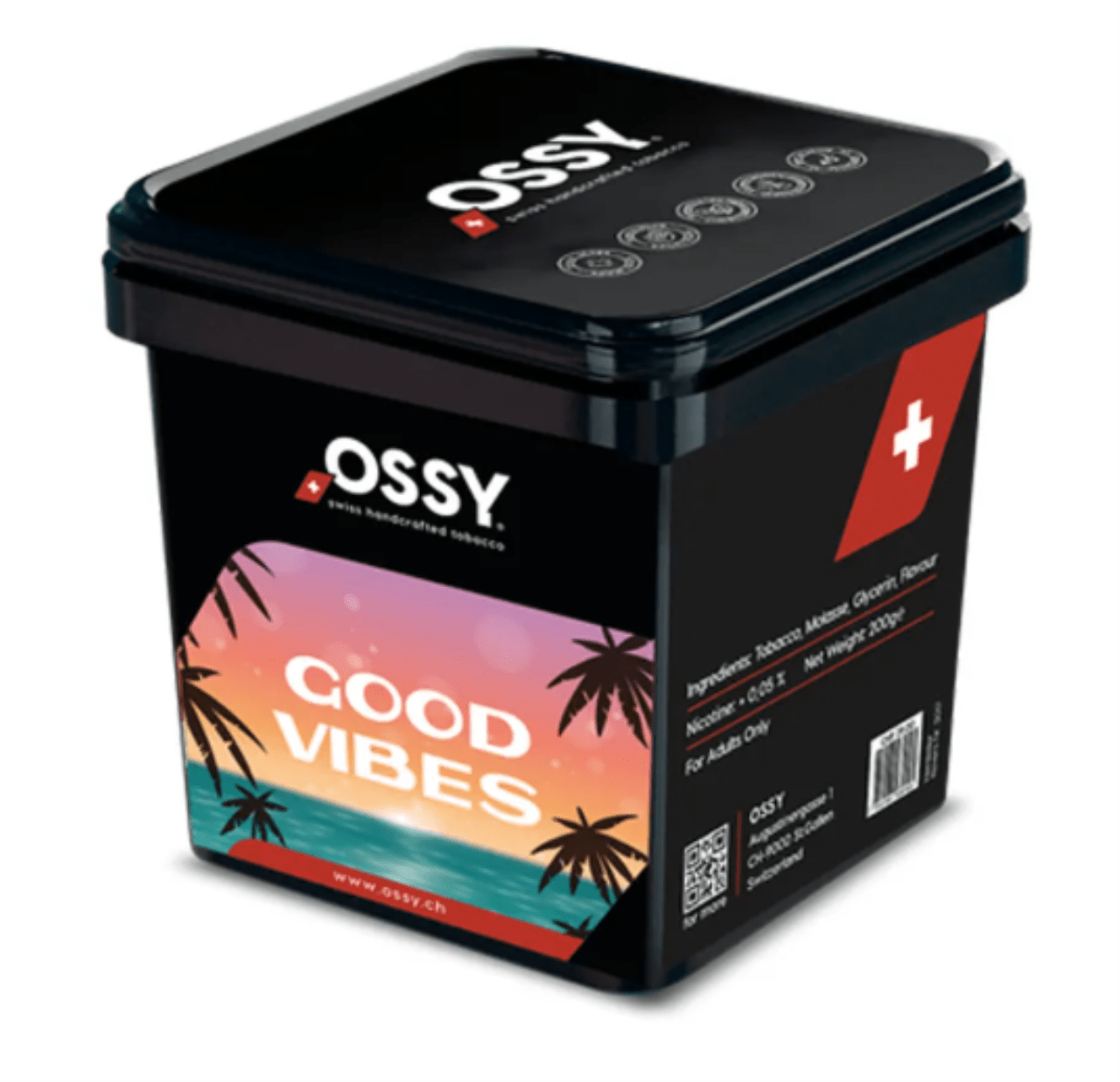 Ossy Smoke Shisha Tabak - Good Vibes 200g