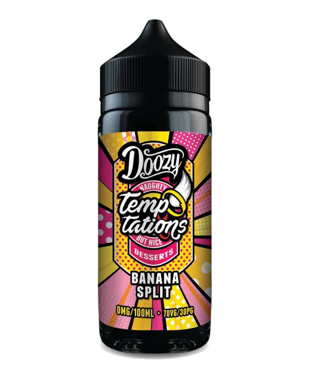 Doozy Temptations - Banana Split- 100ml - Shortfill