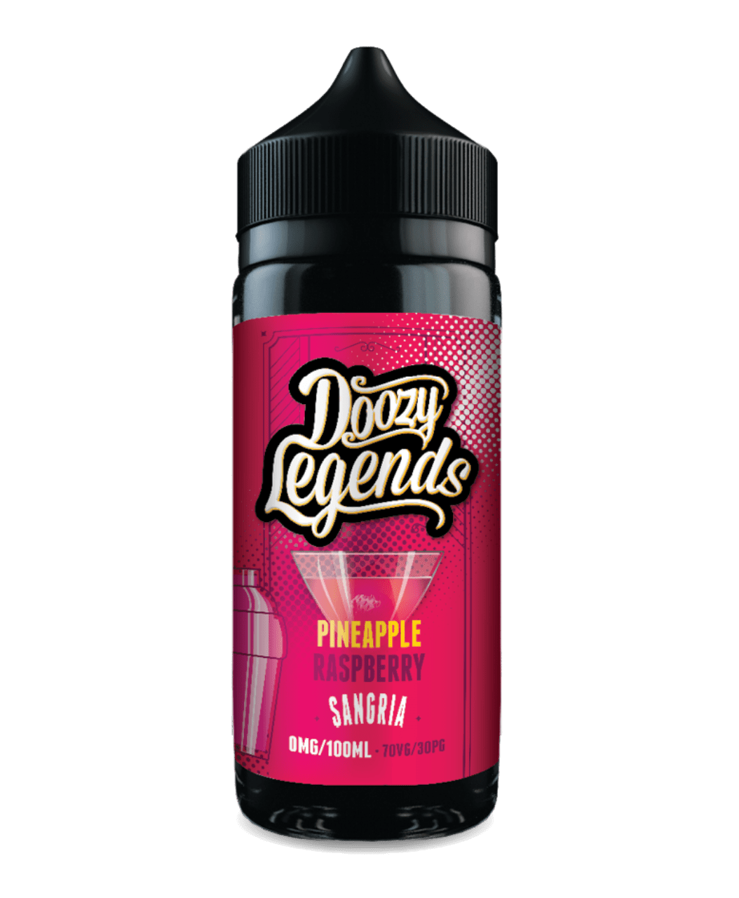 Doozy Legends - Pineapple Raspberry Sangria - 100ml - Shortfill