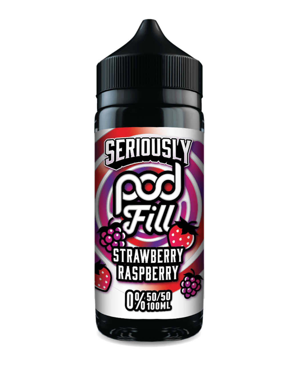 Seriously Pod Fill - Strawberry Raspberry - 100ml - Shortfill