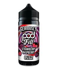 Seriously Pod Fill - Strawberry Raspberry - 100ml - Shortfill