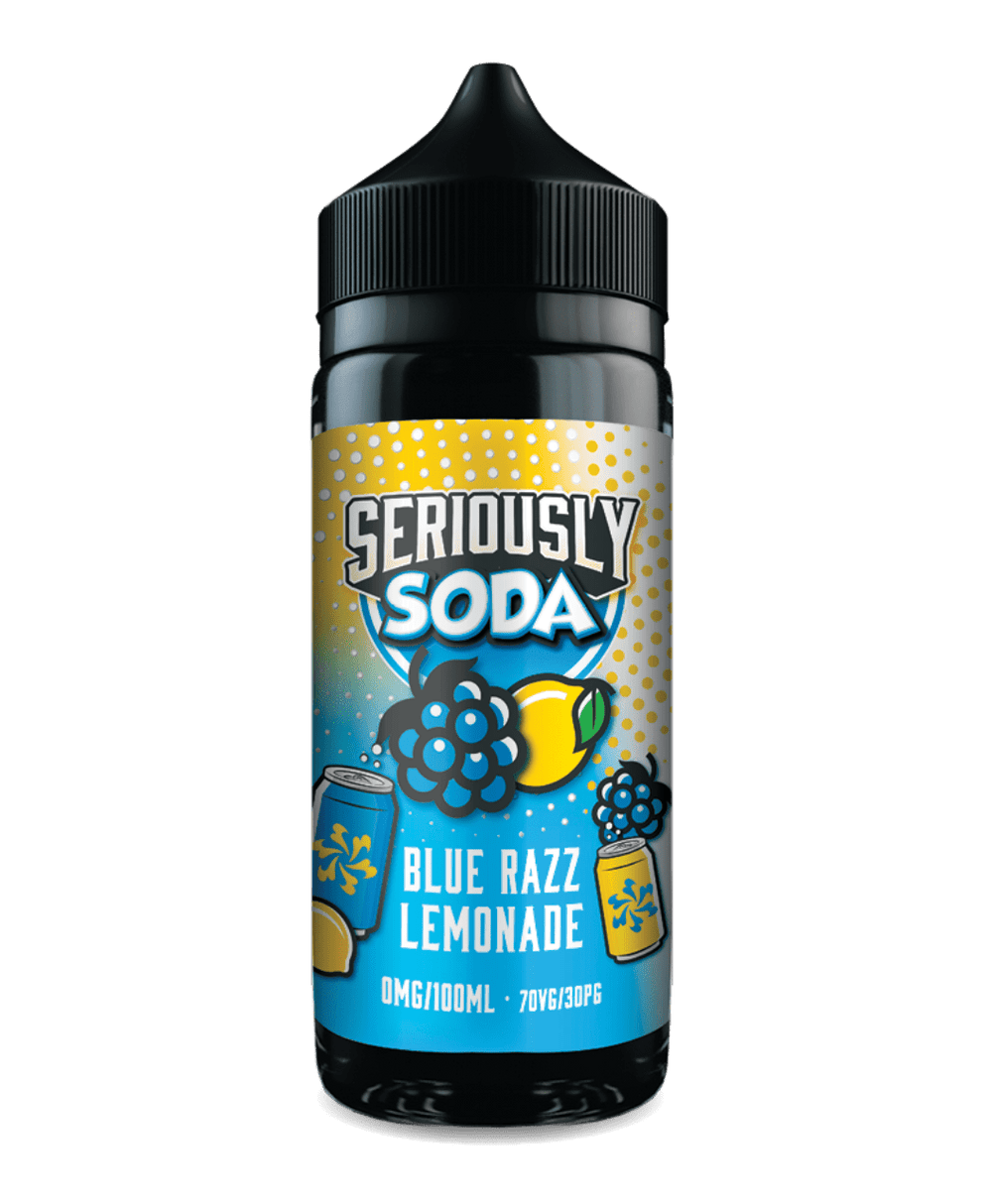 Seriously Soda - Ble Razz Lemonade- 100ml - Shortfill