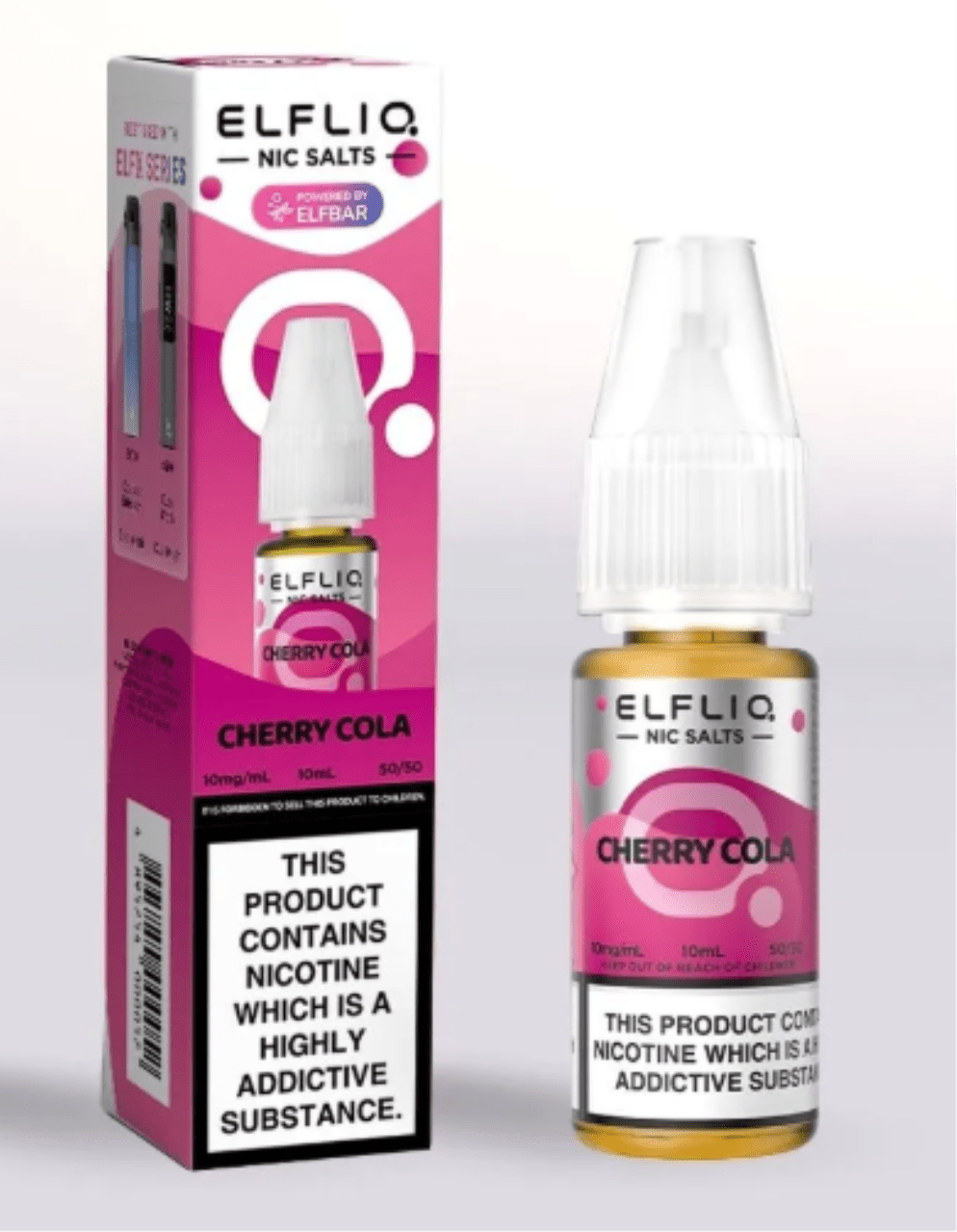ELFBAR ELFLIQ - Cherry Cola  10mg 10x10ml
