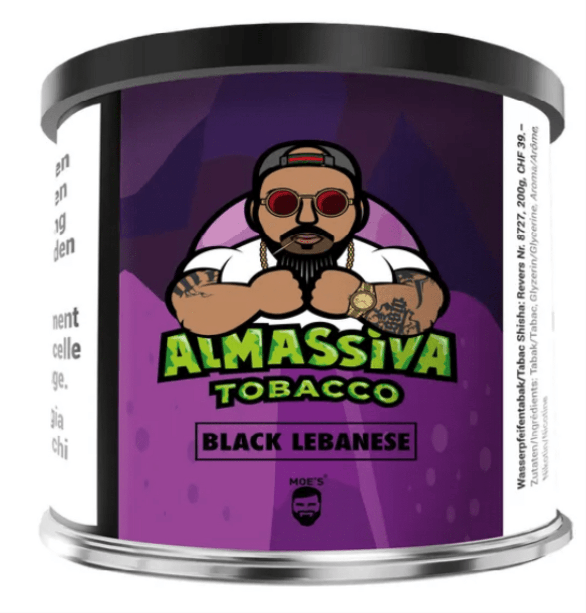 Al Massiva Tobacco - Black Lebanese 1 Kg