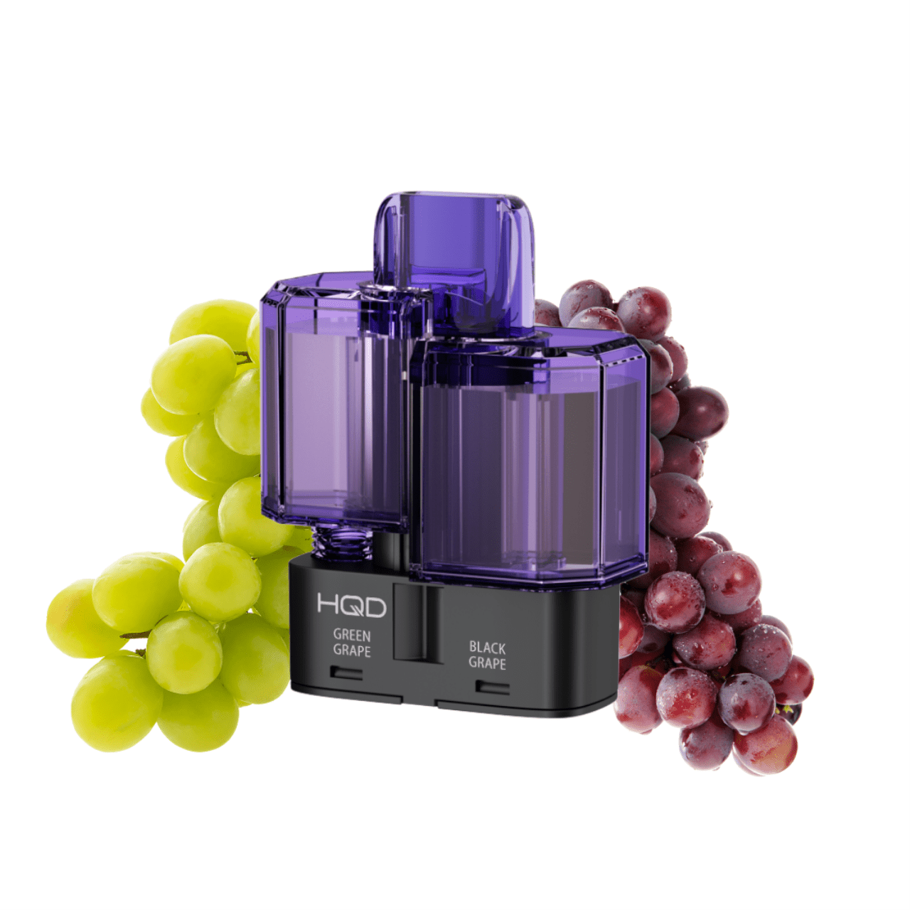 HQD DUAL 35K Pod - Green Grape & Black Grape