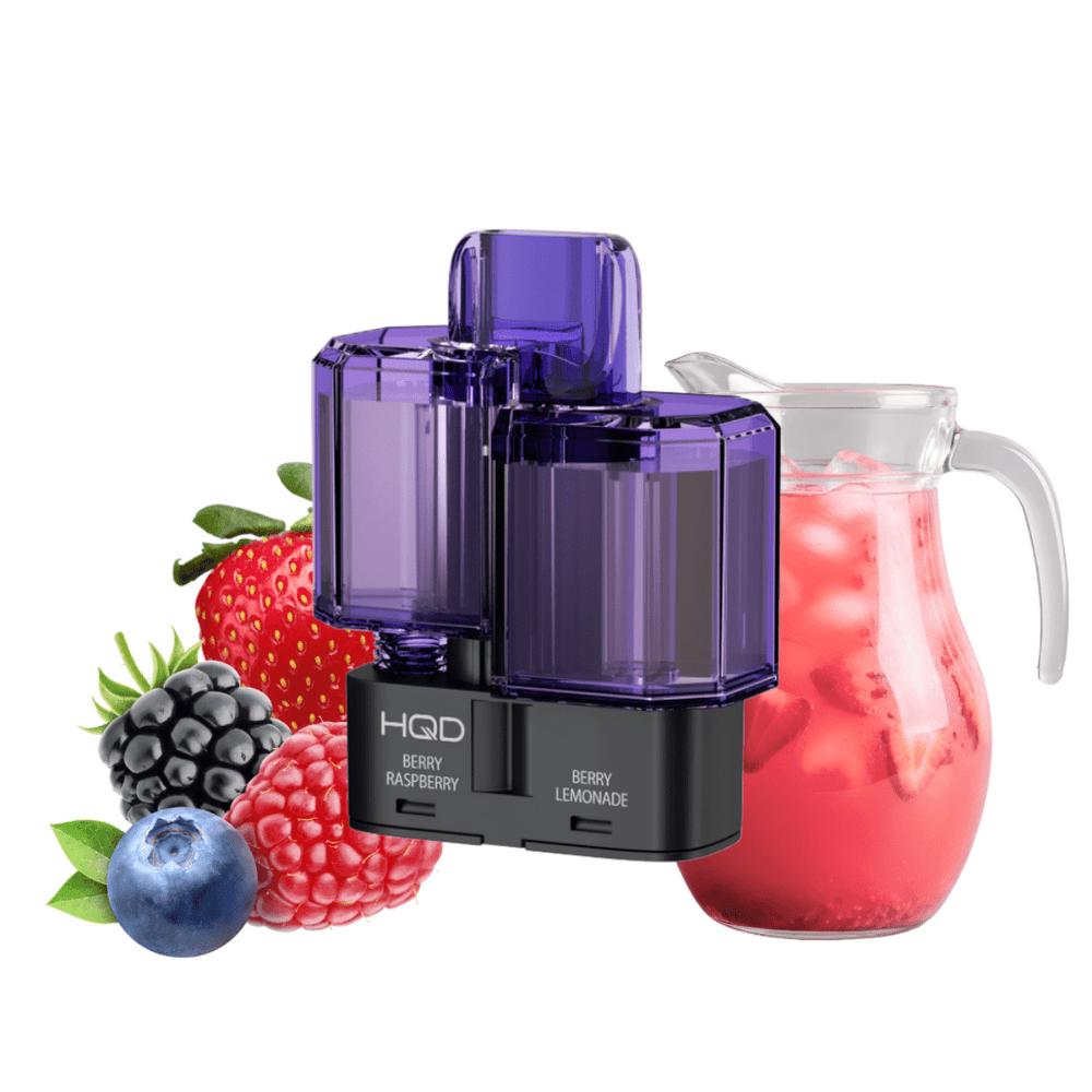 HQD DUAL 35K Pod - Berry Raspberry & Berry Lemonade