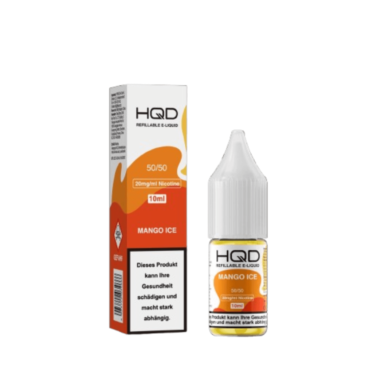 HQD Liquid - Mango Ice 10 X 10ml.(Nikotinsalz 20mg)