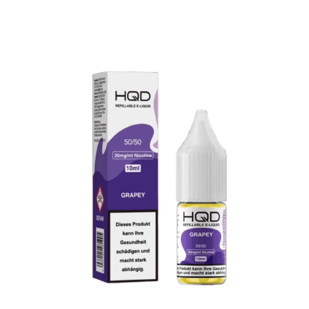 HQD Liquid - Grapey 10 X 10ml.(Nikotinsalz 20mg)