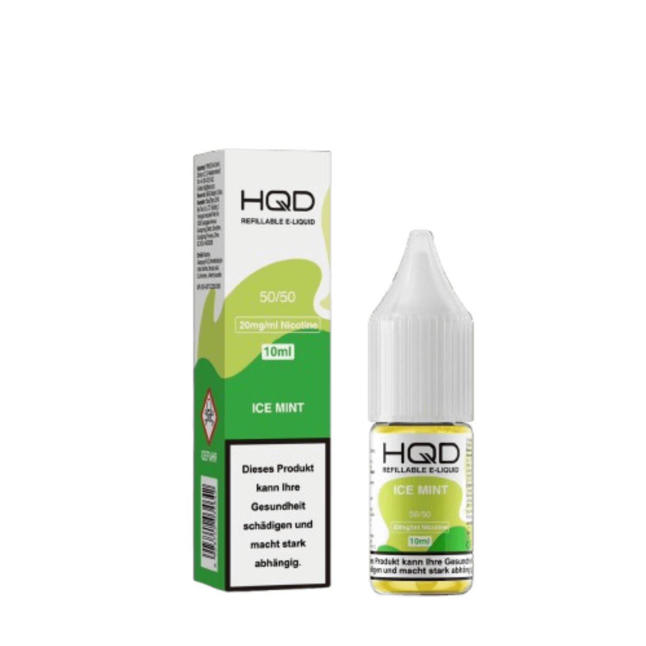 HQD Liquid - Ice Mint 10 X 10ml.(Nikotinsalz 20mg)