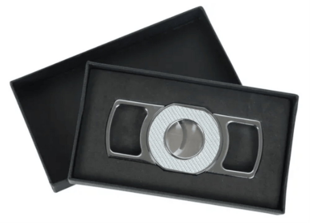 Zigarren Cutter Power chrom carbon