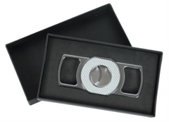 Zigarren Cutter Power chrom carbon