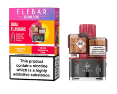ELFBAR Dual 10K Pod - Raspberry  Edition