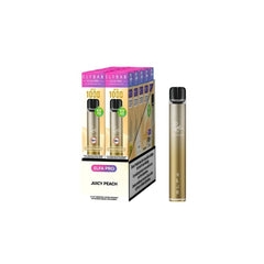 ELFBAR ELFA Pro V2 Kit 2ml 0mg - Dark Gold & Juicy Peach 10 Stk.