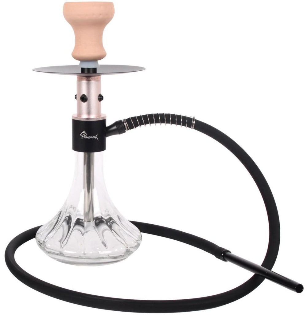 Shark Shisha Fatter  Rosè 34,5cm 1 Anschl.