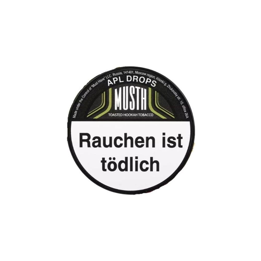 MUSTH Shisha Tabak - Apl Drops 100g